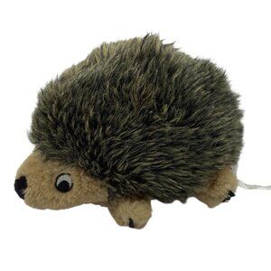 Hedgehog‎ Plush Dog Toy Outward Hound 7” Faux Fur Pet Squeaks